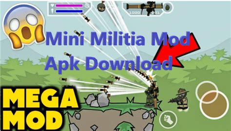 mini militia mega mod apk 4.2.8 download|Mini Militia Undetectable MOD APK 4.2.8 .